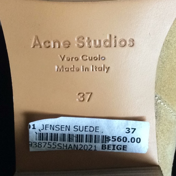 NWT Acne Studio Jensen Suede Chelsea Boot - Picture 10 of 11